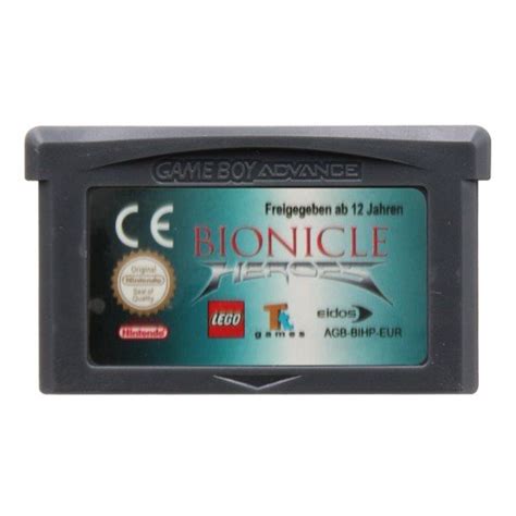 Bionicle Heroes EUR Game Boy Advance GBA 32bit Video Game Card ...