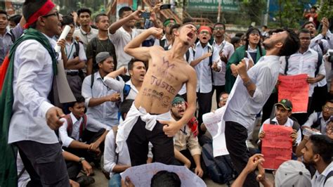 Student protests surge in Bangladesh capital | CTV News