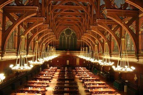 Annenberg Hall at Harvard. Harvard is the oldest institution of higher learning in the U.S ...