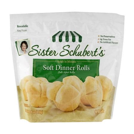 Sister Schubert's Soft Dinner Rolls - 8 CT - Walmart.com