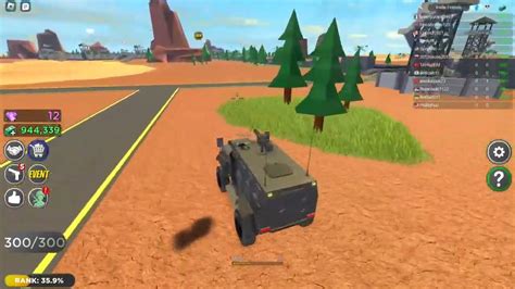 Super Armored Car in Roblox Military Tycoon - YouTube