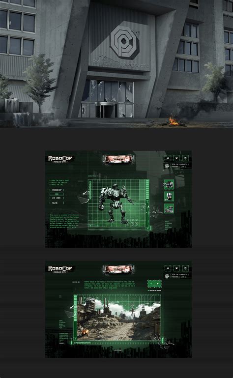 ROBOCOP - ROGUE CITY on Behance