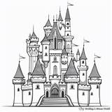 Magic Kingdom Coloring Pages  Free & Printable sketch template