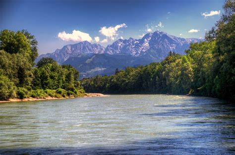 Salzach River in Salzburg | Salzburg, Natural landmarks, River