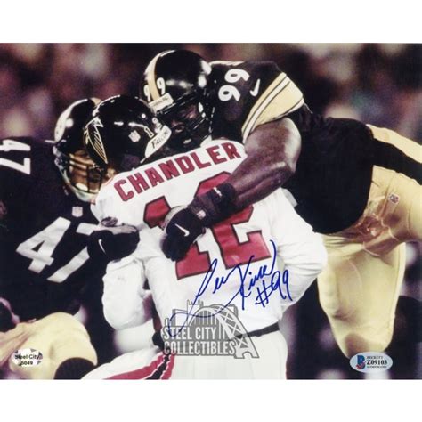 Levon Kirkland Autographed Pittsburgh Steelers 8x10 Photo - BAS COA (Blue Ink) | Steel City ...