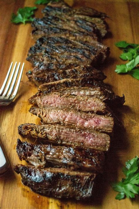 Soy Marinated Broiled Flank Steak is a tender broiled flank steak ...