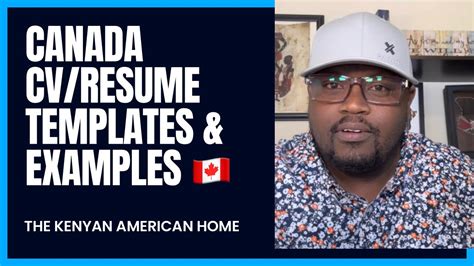 CV/Resume Templates And Examples - YouTube