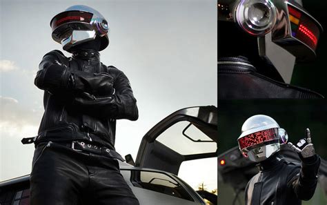 Awesome Daft Punk Replica Helmet Complete With Programmable LED ...