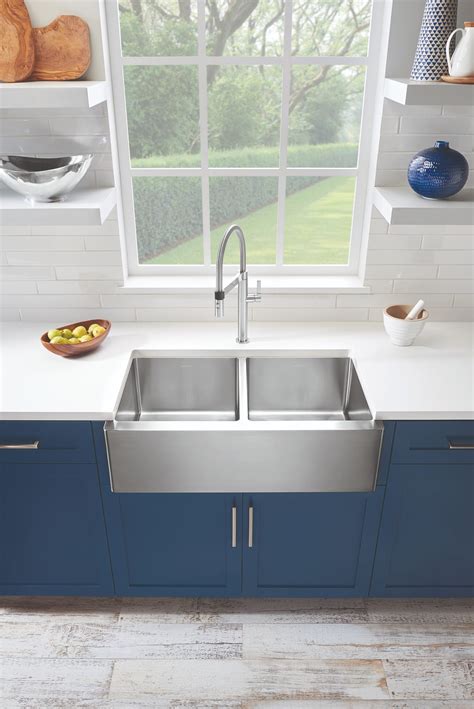 Stainless steel farmhouse sink – Artofit