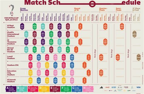 ILoveQatar.net | Final match schedule for the FIFA World Cup Qatar 2022 ...