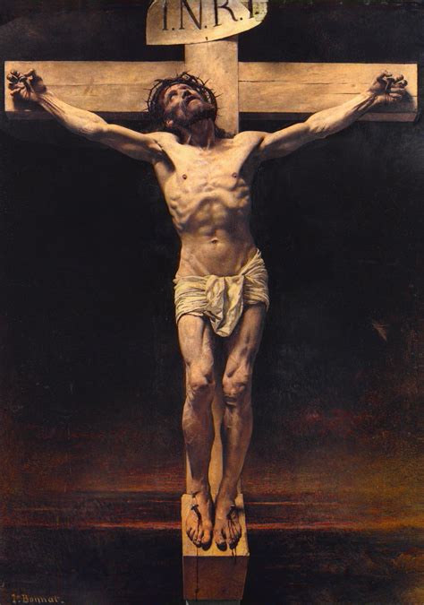 "Christ on the Cross" Leon Bonnat 1874 - Ad Crucem