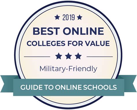 2019 Best Military-Friendly Online Colleges