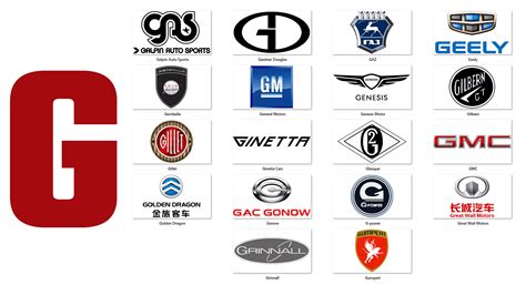 Car Manufacturers that start with G