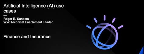 Artificial Intelligence (AI) Use Cases: Finance and Insurance - MC Press Online