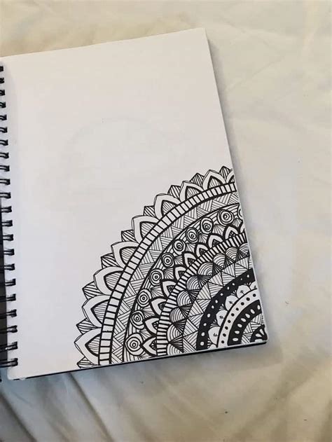 40 Beautiful Mandala Drawing Ideas & How To - Brighter Craft