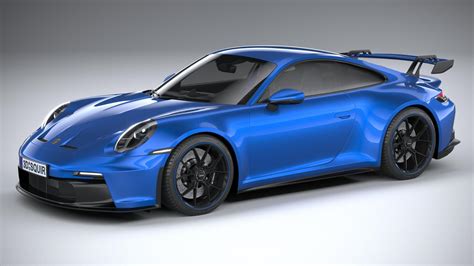 Porsche 911 GT3 2022 3D Model