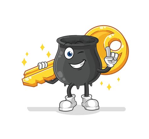 cauldron cartoon vector 10690808 Vector Art at Vecteezy