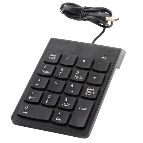 Unique BargainsLaptop Portable Number Pad USB Wired Numeric Keypad ...