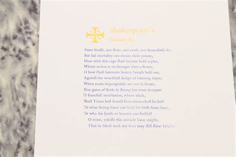 Shakespeare’s Sonnets 58 to 77, printed in 2016 – The Bodleian Conveyor