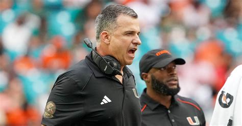 Miami Hurricanes' Mario Cristobal, players post Louisville