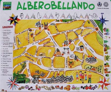 Alberobello Puglia Map