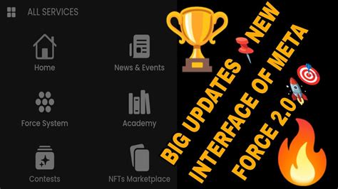 BIG UPDATES📌NEW INTERFACE OF META FORCE 2.0🎯NEW FEATURES 📌 ADDED IN META FORCE 🚀FORCE COIN SHOW📌 ...