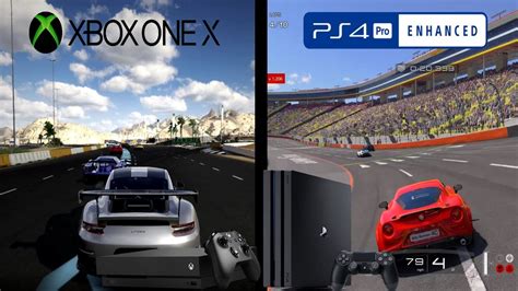 Xbox One X Vs PS4 Pro: Game Graphics Comparison - YouTube