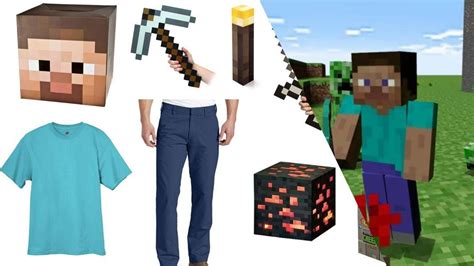 Minecraft Steve Costume | Carbon Costume | DIY Dress-Up Guides for ...