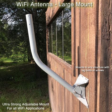 WiFi Antenna Mount - Large Installation Pole - RadioLabs