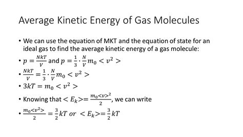 Of the molecular-kinetic theory of gases Presentation