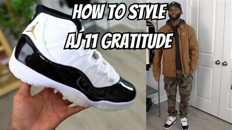 3 EASY Ways To Style The Air Jordan 11 Gratitude - YouTube