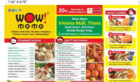 Wow! Momo, Phoenix Market City, Kurla, Mumbai Restaurant, Menu and ...