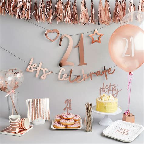 21st Birthday Decorations & Supplies | Party Pieces