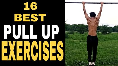 16 Types Of Pull Ups - The Best Pull Up Exercises - YouTube