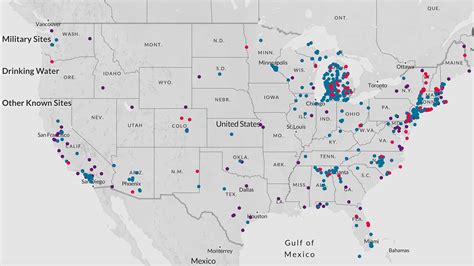 Pfas Drinking Water Map