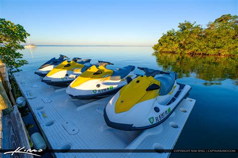 Jet Ski Rental Gilberts Resort Key Largo Florida Keys | HDR Photography by Captain Kimo