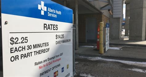 Parking fees to be reinstated at Alberta hospitals by the end of August ...