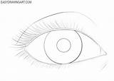 How To Draw An Eye  Easy Drawing Art sketch template