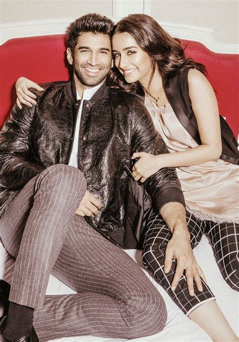 Shraddha Kapoor and Aditya Roy Kapur on the cover of Filmfare Magazine January 2017 issue ...