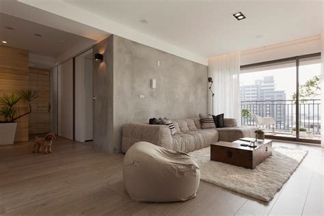 20 Beautiful Living Rooms Incorporating Concrete