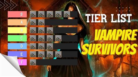 Vampire survivors tier list - zikeast