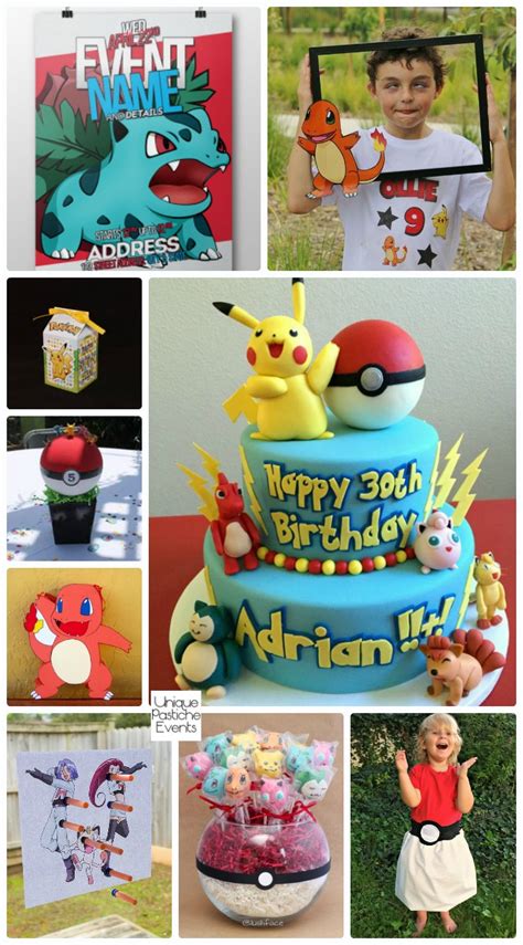 Ultimate Pokémon Party Ideas | Unique Pastiche Events