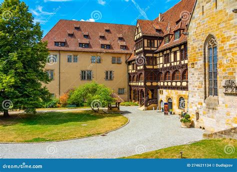 Courtyard of Veste Coburg Castle in Germany Stock Photo - Image of palace, timber: 274621134