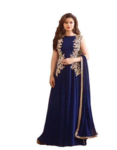 Party wear Fancy Long Gawn at Rs 2849 in Surat | ID: 14109460048