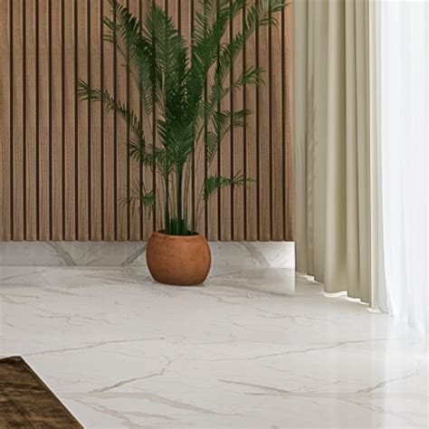 White Marble Floor Tiles Design | Livspace