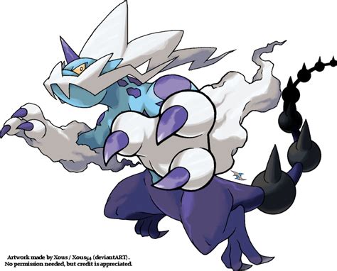 Thundurus Therian Forme by Xous54 on DeviantArt