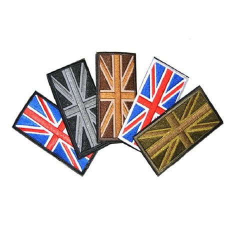 3D embroidery Extended version of the British flag patches armband Cloth patch England flag ...