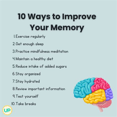 10 Ways to Improve Memory