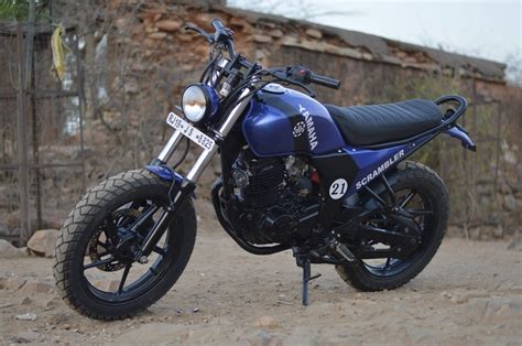 Yamaha FZ-S Scrambler mod by Hustler Moto