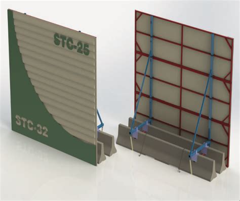 K-Rail Mounted Temporary Sound Wall | Environmental Noise Control